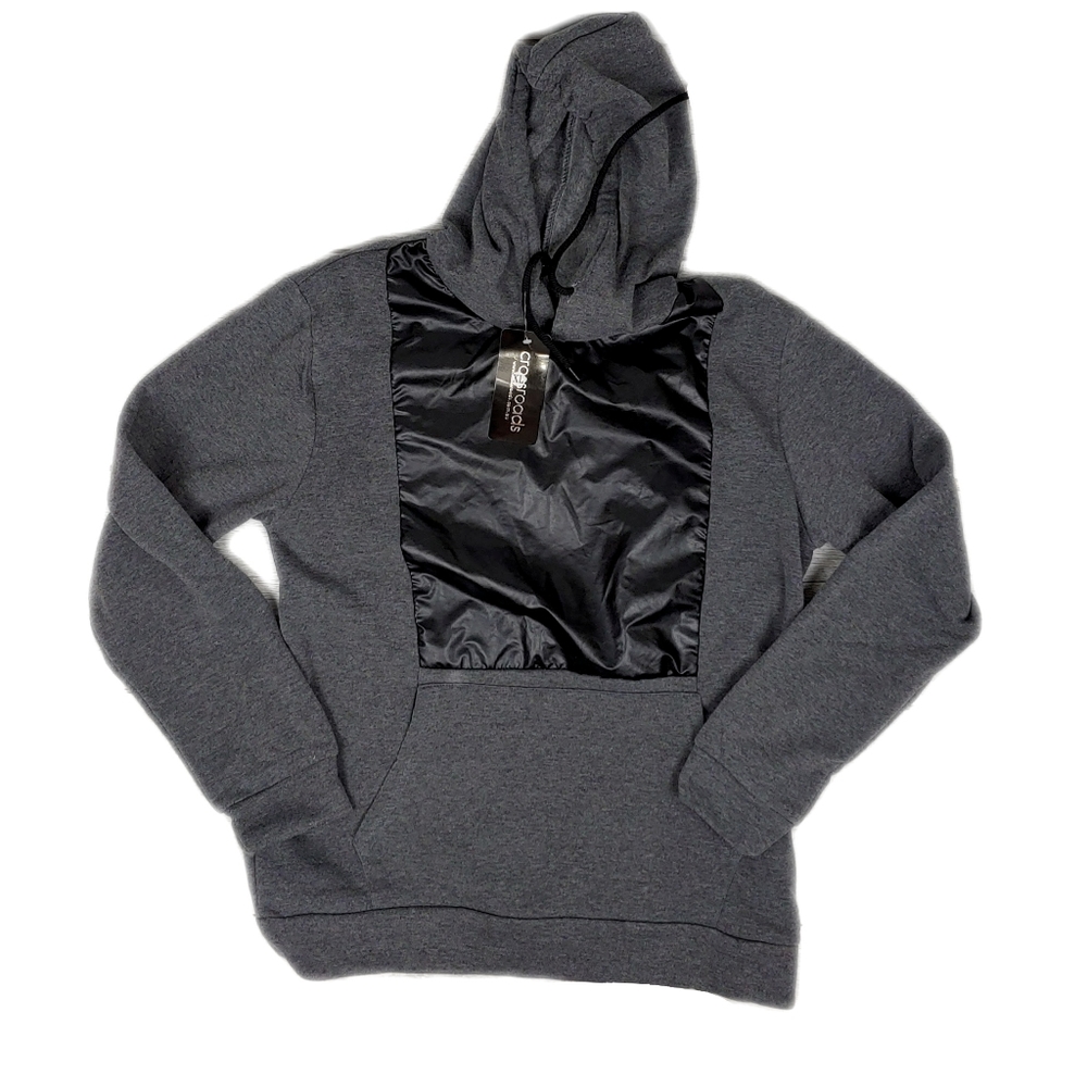 NWT Sanctuary Blk Coated Skinny Jeans 16 + Hoodie - Picture 10 of 13